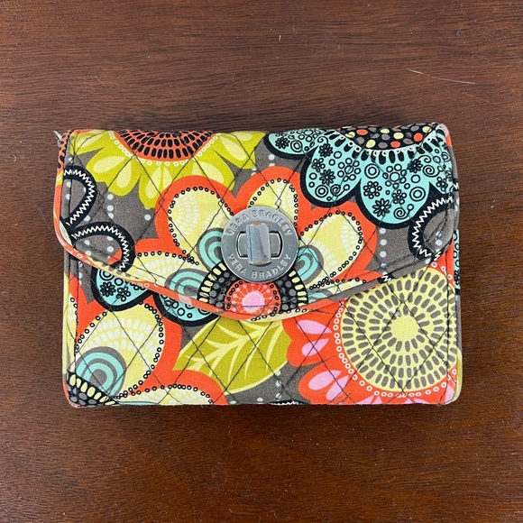 Vera Bradley Handbags - Vera Bradley “Flower Shower” Wallet/Wristlet